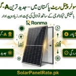 Ronma 585W Solar Panel Rate in Pakistan – Latest A-Grade Bifacial Panel